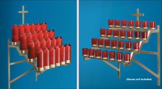 Candleholders.