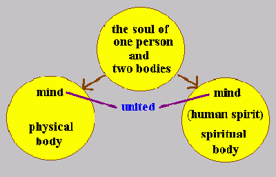 Two bodies but one person.