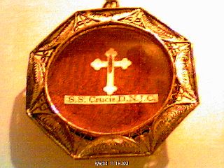 Example of a relic of the Holy Cross