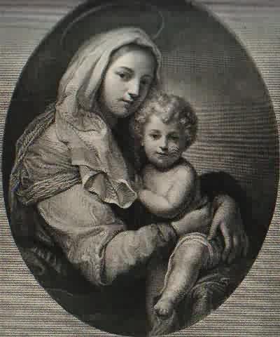 Madonna and child by Carlo Dolci