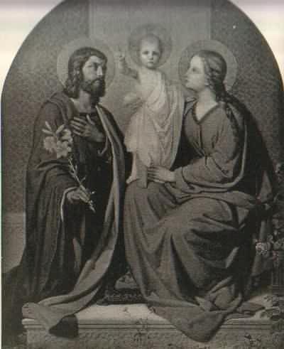 Holy Family by Ittenbach